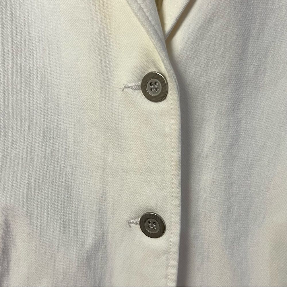 J McLaughlin Womens Stretch Blazer Jacket Size XL Preppy Minimalist Coastal - Picture 3 of 8
